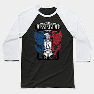 Team Russenberer Lifetime Member, Russenberer Name, Russenberer Middle Name Baseball T-Shirt